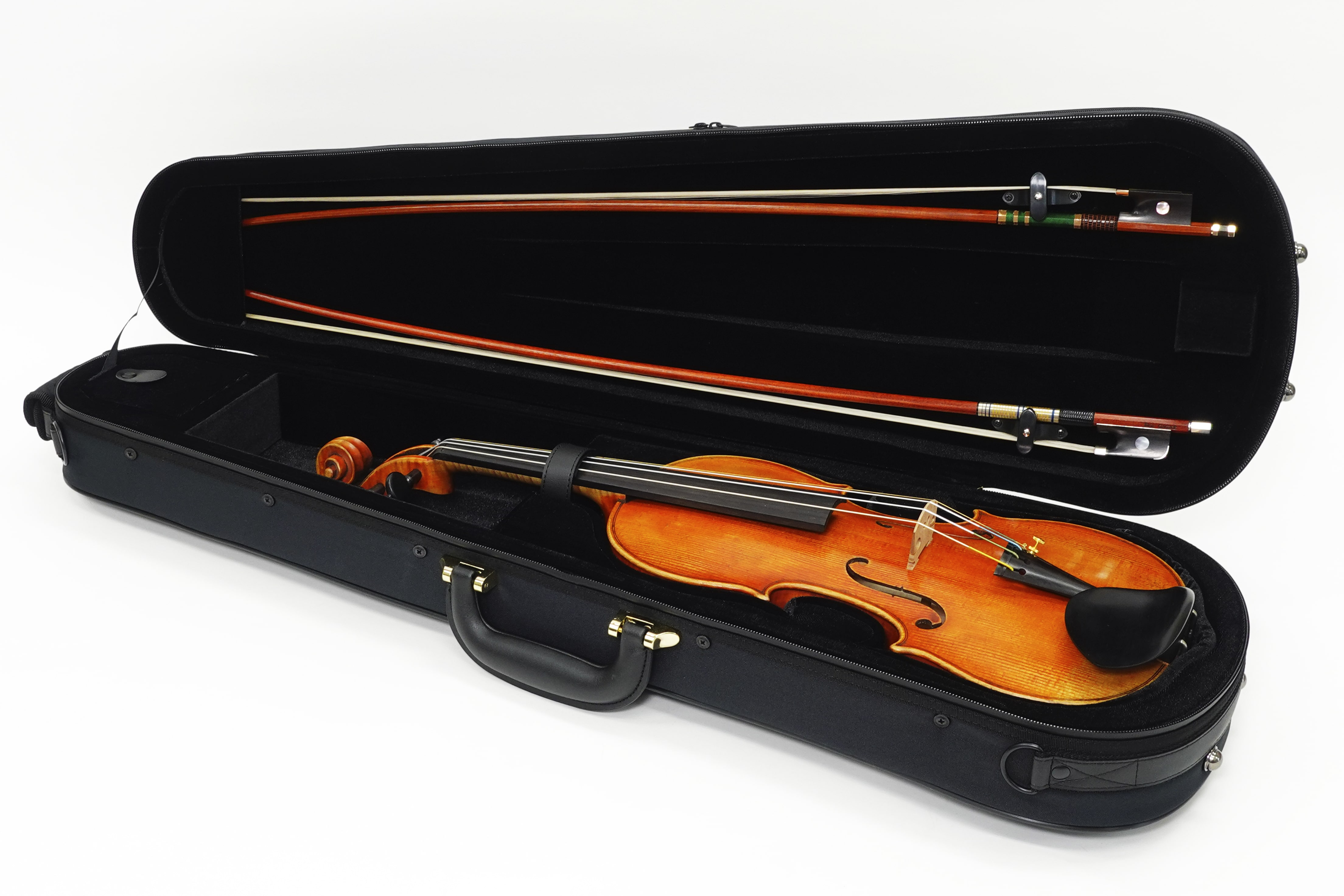 通販 ヨーロッパのバイオリンケース 4/4 オブロング 楽器・機材